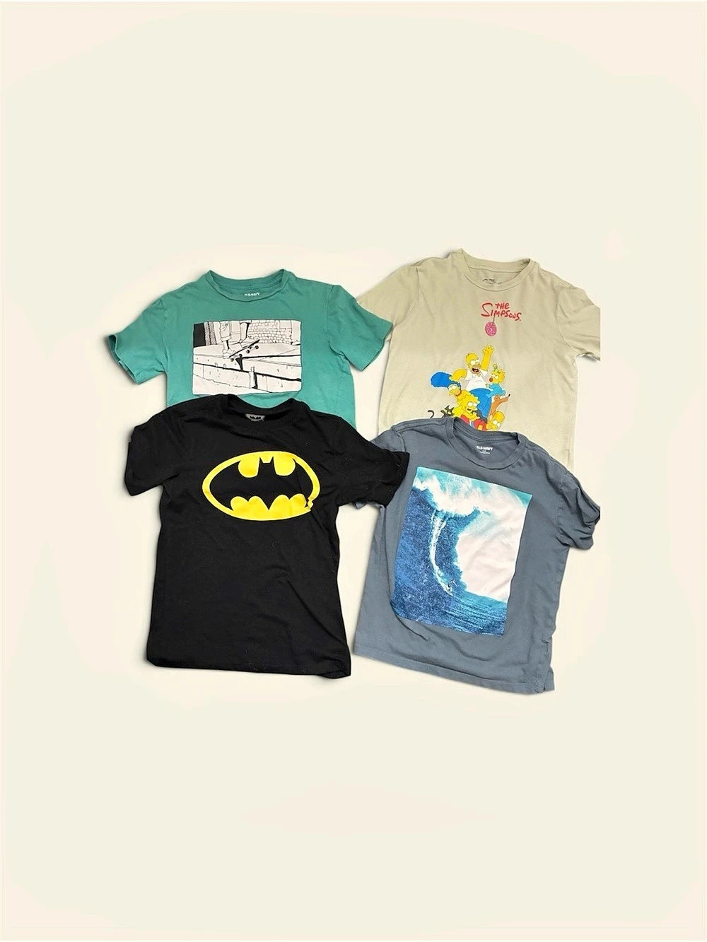 Old Navy Kids Graphic T-Shirt Lot of 4
